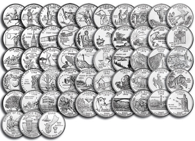 Complete 56-coin 